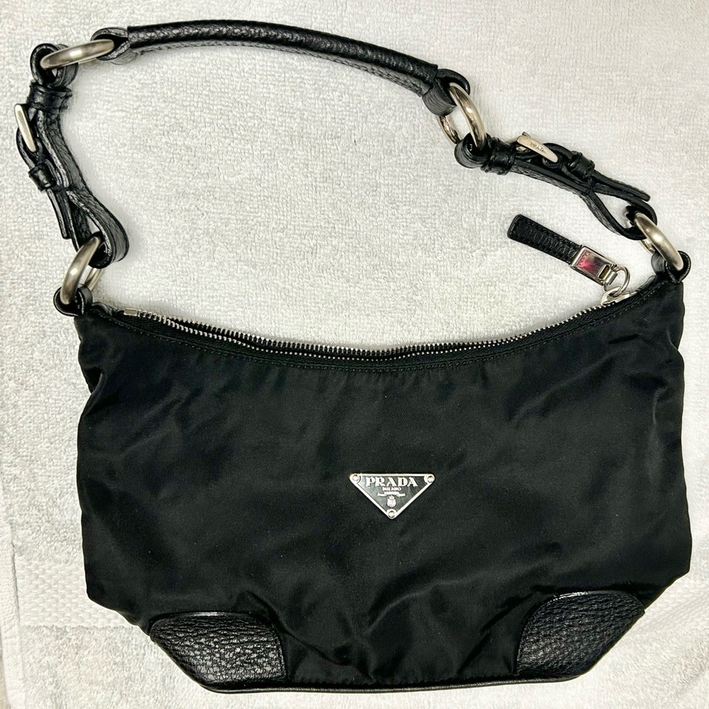 Prada Black Nylon Mini Bag